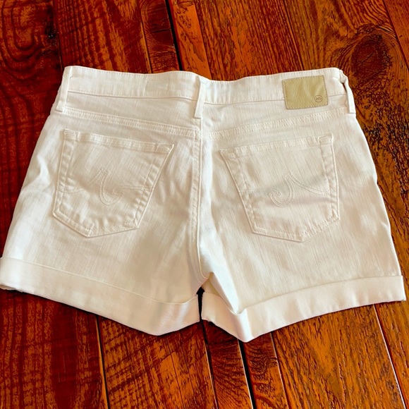 AG Hailey White Jean Shorts, Sz 26 - Picture 2 of 3